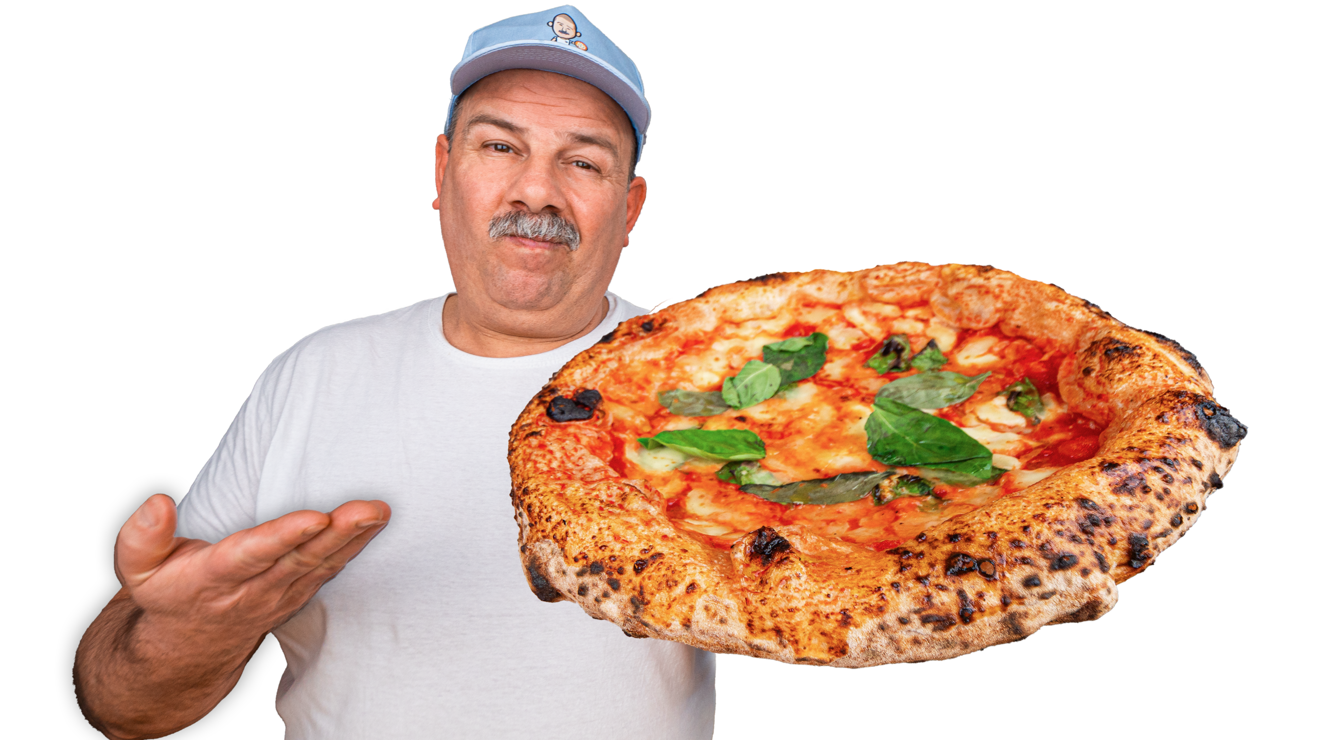 Luigi mit Pizza